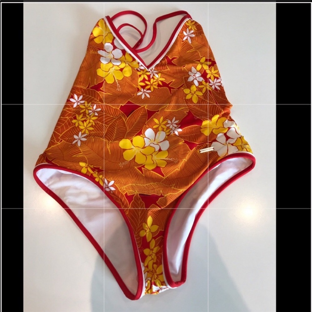 Dsquared one-piece swimsuit S orange